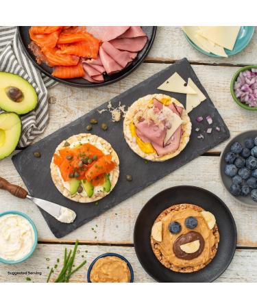 Quaker Crispy Minis Savoury Tomato & Basil Flavour Large Brown Rice Cakes Multi-Pack 173g (Pack of 12) Tomato & Basil 14.42 g (Pack of 12) - Buy Online on GoSupps.com