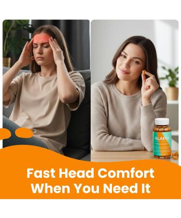 Alafia Naturals Miggummies - World's First Cranial Comfort and Support Gummy - Magnesium Glycinate Butterbur Feverfew CoQ10 Vitamin B2 400mg Riboflavin 400mg 60ct - Buy Online on GoSupps.com