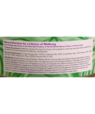 Wellness Natural Grain Free Wet Cat Food - Turkey, 5.5 oz | Complete Health - Buy Online on GoSupps.com