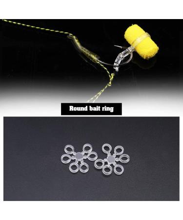 Yinetteech 300 pcs Pellet Bait Bands - Elastic Ligaments for Carp Fishing Hair Rigs | Transparent 5mm 7mm 10mm | Premium Hook Terminal Tackle Accessories - Buy Online on GoSupps.com