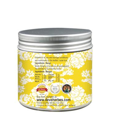 Buy d ve herbes Mango Butter (Mangifera Indica) - Natural Therapeutic Grade 50gm | International Shipping Available - Buy Online on GoSupps.com