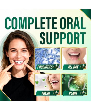 Zero Breath Bad Breath Capsules - Breath Freshener 7 in 1 Bad Breath Solution with Organic Chlorophyllin Mint & Probiotics Vegan Gluten-Free (1) - Buy Online on GoSupps.com