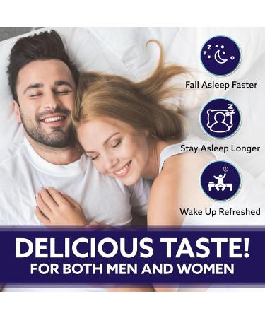 Droppels Melatonin Gummies 5mg Plant-Based Vegan Melatonin 5mg for Natural Sleep Support with Chamomile Extract 60 Count Blueberry Flavor (1-Month Supply) - Buy Online on GoSupps.com