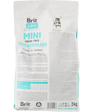 Brit: Rabbit & Salmon Dog Croquettes - Light & Sterilized 2 Kg - Buy Online on GoSupps.com