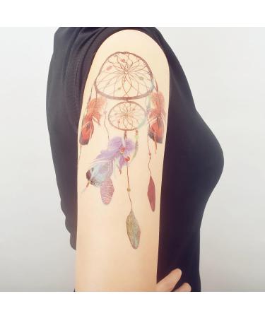 COKOHAPPY Dream Catcher Temporary Tattoos - 12 Sheets for Girls and Women - Buy Online on GoSupps.com