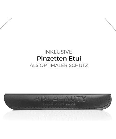 Premium Beauty Tweezers Set | Eyelash Extensions Nail Design Accessories & Case - International Shipping - Buy Online on GoSupps.com