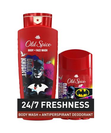 Old Spice Body Wash for Men Batman: Dark Night 3X Defense 24/7 Shower Fresh with Lasting Scent Cleansing 2-in-1 Body & Face Wash Smell Like a Hero Black Cherry and Nightfall Scent 24 oz Black Cherry + Nightfall 24 Fl  - Buy Online on GoSupps.com