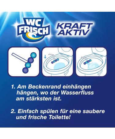 WC Fresh Kraft Aktiv Student Fresh Breis 10 Pack | Long-Lasting Toilet Cleaner with 50% Anti-Lime Effect & Rinsing Fragrance Stones - Buy Now! - Buy Online on GoSupps.com