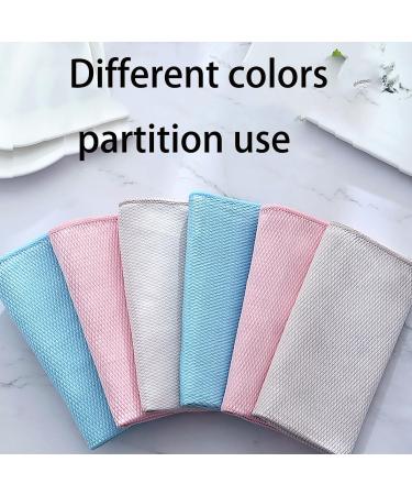 LXINYE Streak-Free Miracle Cleaning Cloths - Reusable Probablei Fish Scale Cleaning Cloth Probable Cleaning Cloth Multipurpose Cleaning Cloth for Glass Dishes Mirrors (5pcs 11.8 * 15.75in) 5pcs 11.8*15.75in - Buy Online on GoSupps.com