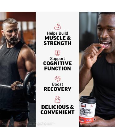 Force Factor Creatine Gummies 5 Grams Creatine Monohydrate for Muscle Gain Mixed Berry Men s Multivitamins Multivitamin for Men Plus Amino Acids with 27 Vitamins and Minerals - Buy Online on GoSupps.com