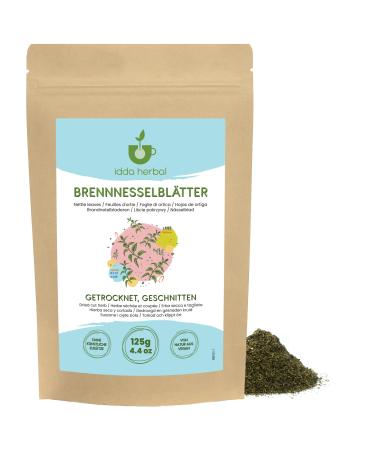 Alpi Investment OOD IDDA Herbal Nettle Tea 125g Dried and Sliced Nettle Leaves Nettle Leaf Tea