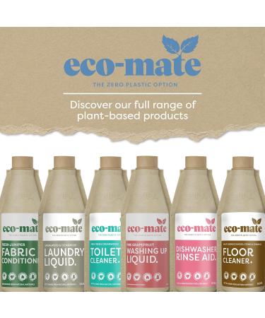 Eco-Mate - Lavender Concentrated Laundry Liquid - 500ml (Pack of 3) - Eco Friendly - 100% Plant-Based & Biodegradable Non-Bio Laundry Detergent - Natural Ingredients - Fresh & Calming Fragrance - Buy Online on GoSupps.com