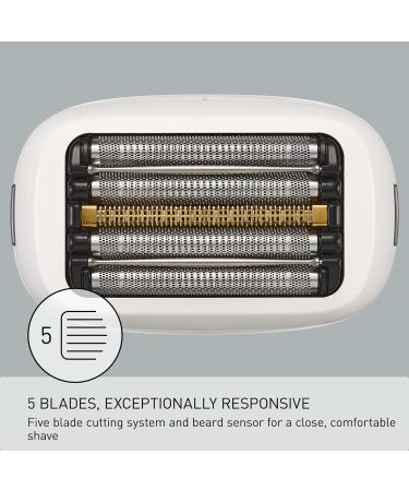 Buy Panasonic ARC5 Palm-Sized Electric Razor - Compact Luxury 5-Blade Shaver with USB-C Charging | Wet/Dry - ES-PV6A-W White - Buy Online on GoSupps.com