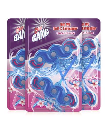 CILLIT BANG Blue Wave WC Flusher Flower Freshness Toilet cleaning with cleaning foam & flower scent 3 x 2 pack - Buy Online on GoSupps.com