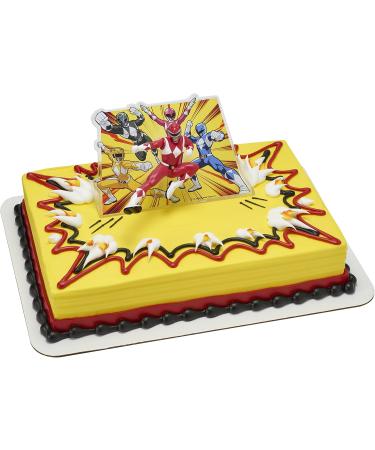 DECOPAC Power Rangers It's Morphin Time DecoSet Cake Decoration Topper 3" 20746 - Buy Online on GoSupps.com