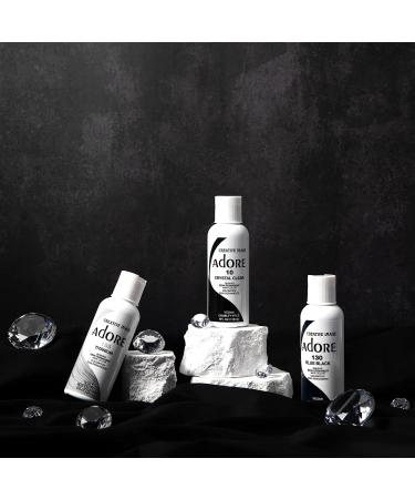 Adore 120 Black Velvet Semi Permanent Hair Color - Vegan & Cruelty-Free Dye - 4 Fl Oz - Buy Online on GoSupps.com