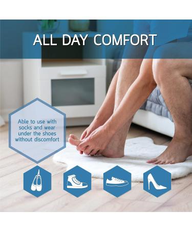 BENNARA Toe Straightener Set - 8pc Toe Separators for Hammer Toe, Overlapping Toe, Pedicure, Yoga - Bunion Corrector for Men and Women - Buy Online on GoSupps.com