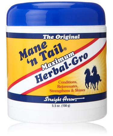 Mane 'n Tail Herbal Gro NATURAL CONDITIONER FOR HAIR & SCALP Pomade 5.5 Ounce
