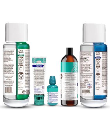 GuruNanda Shine Bright Stay Fresh Dual Barrel Whitening & Breath Harmonizer Mouthwash & Neem Toothpaste for Long-Lasting Fresh Breath & Teeth Whitening - Buy Online on GoSupps.com