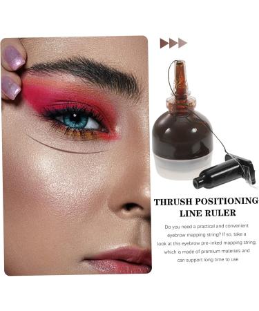 Ipetboom 3pcs String Ink Line Box Ink Line Ruler Mee Mete Eyebrow Drawing Brow Mapping Tool Vial Bottled - Buy Online on GoSupps.com