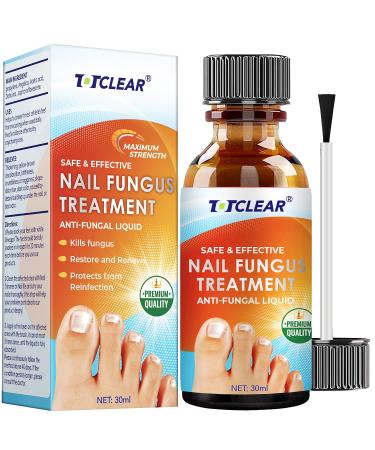 Nail Repair Treatment for Toe and Fingernail Fungal Repair Maximum Strength Hydrates Nail Treatment Renew Damaged Discolored Foot & Toenails