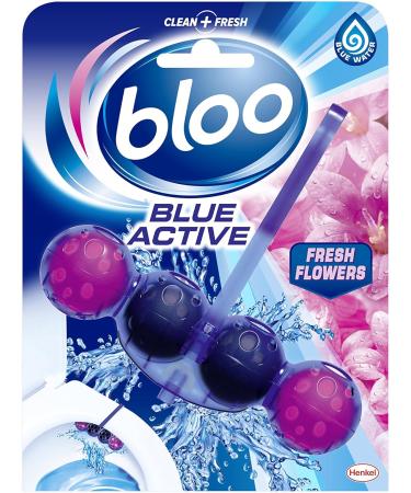 Bloo Solid Toilet Rim Blue Active - 3x50g | Effective Toilet Cleaning & Freshness - International Shipping - Buy Online on GoSupps.com