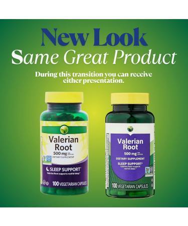 KP+ Valerian Root 500 mg Capsules | Natural Sleep Support & Relaxation Aid | 100 Vegetarian Capsules | Non-GMO Herbal Supplement | Pack of 2 - Buy Online on GoSupps.com