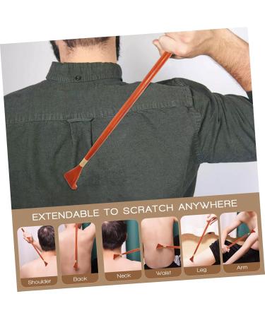 Shop TOVINANNA 8 STK Back Scratches - Extendable Massage Device for Itchy Relief & Relaxation | Premium Solid Wood Back Scratchers for Adults & Kids - Buy Online on GoSupps.com