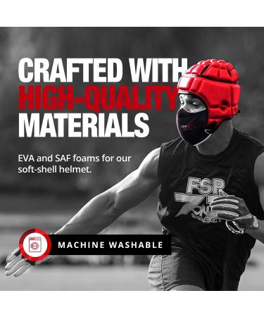 GAMEBREAKER Multi-Sport Soft Shell Protective Headgear Black X-Large - Buy Online on GoSupps.com