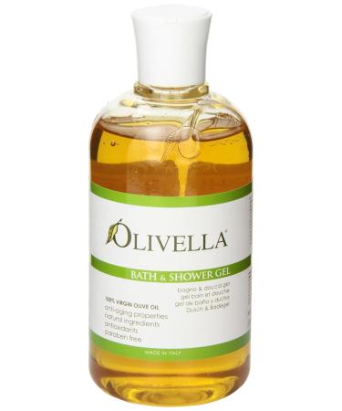 Olivella Virgin Olive Oil Bath & Shower Gel - Hydrating 16.9 Oz | Premium Natural Skin Care for All Skin Types - Buy Online on GoSupps.com