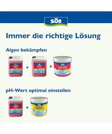 S ll 80535 Algosol Forte - 500ml Pond Care for Algae Control | Quick Relief from Floating Algae & Green Water - Buy Online on GoSupps.com