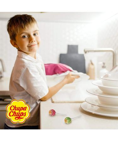 Chupa Chups Lollipops Lollipop Fruit Fruit Apple Strawberry Orange Cherry 250 Pieces 3 Kg Fruit Strawberry - Buy Online on GoSupps.com