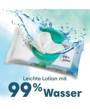 Pampers Baby Wet Wipes Harmony - 432 Towels (9 x 48) | Gentle Skin Protection with 99% Water | Shop Now! - Buy Online on GoSupps.com