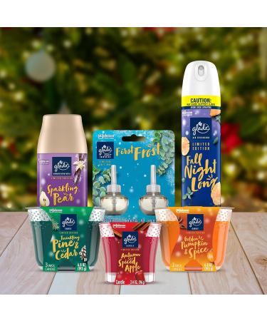 Glade Automatic Spray Refill - Autumn Spiced Apple Air Freshener for Home & Bathroom | Limited Edition | 6.2 Oz - Ship Internationally - Buy Online on GoSupps.com