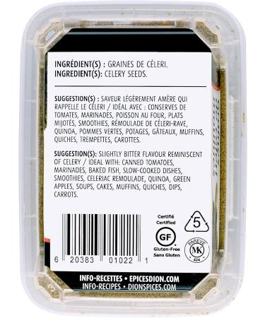 Dion Herbs & Spices Ground celery seeds - Buy Online on GoSupps.com
