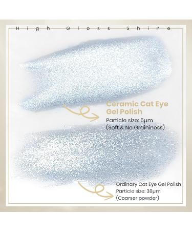 MIZHSE Holographic Glitter Cat Eye Gel Nail Polish Set 8 Colors Red Cat Eye Gel Nail Polish Kit Magnetic Nail Polish Sets with Magnet Soak Off Led Gel Nail Polish Nail Art Gel Manicure Salon DIY Gifts 308 - Buy Online on GoSupps.com