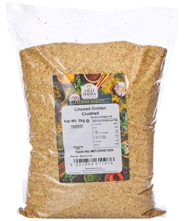 Old India Linseed Golden Crushed 2kg 2 kg
