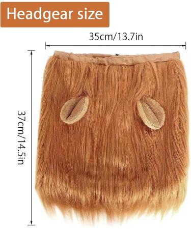 Shop Lion Mane Dog Costume - Perfect for Medium to Large Dogs & Cats | International Shipping Available - Buy Online on GoSupps.com