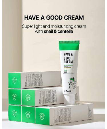Jumiso Cica Snail Facial Cream 50g - Acne Care & Nourishing Korean Skincare - Buy Online on GoSupps.com