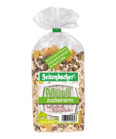 Seitenbacher Muesli suikerarm packaged per piece 1 x 600 g