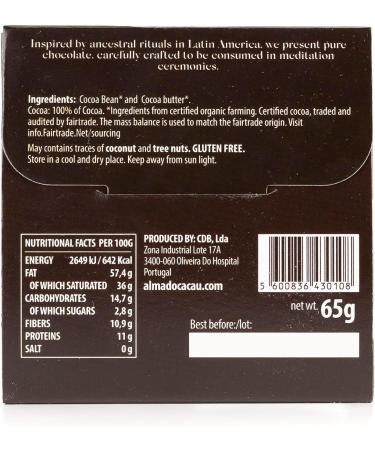 Alma do Cacau - Ceremonial cocoa from Sao Tome and Principe - Superfood Gourmet of Portugal - Connection and meditation - Buy Online on GoSupps.com