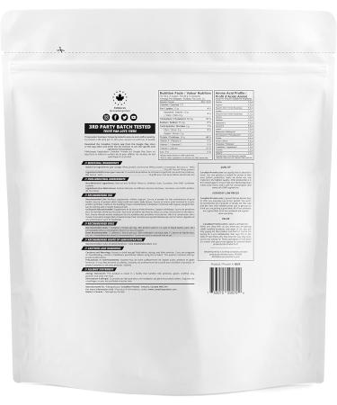 Canadian Protein Whey Concentrate 24g of Protein | 2 kg of Salted Caramel Flavored Low Carb Keto Friendly Workout Recovery Drink | Protein Powder Rich in BCAA Amino Acids - Buy Online on GoSupps.com