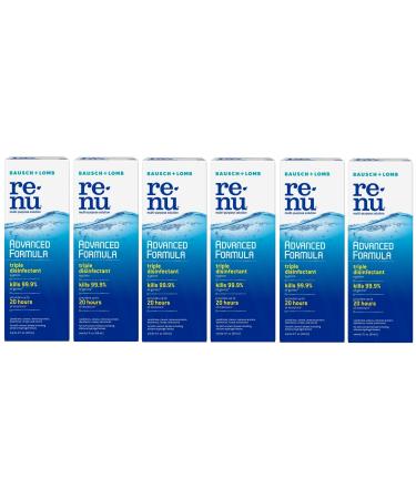 Renu Fresh Travel Size All Day Moisture Multi-Purpose Eye Contact Lens Solution 2 Fluid Ounces (Pack of 6) 2 Fl Oz (Pack of 6)