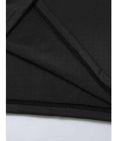Hularka Men's Sleeveless Mock Turtleneck T-Shirt - Black, Medium - Buy Online on GoSupps.com