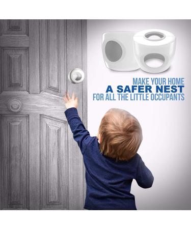 Tiny Patrol 8 Pack Baby Safety Childproof Door Knob Cover  Universal-Fit Most Knobs - Buy Online on GoSupps.com
