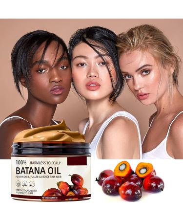 Organic Batana Oil for Hair Growth - 100% Pure Natural Oil for Men & Women - Prevent Hair Loss & Enhance Thickness - 120mL - Buy Online on GoSupps.com