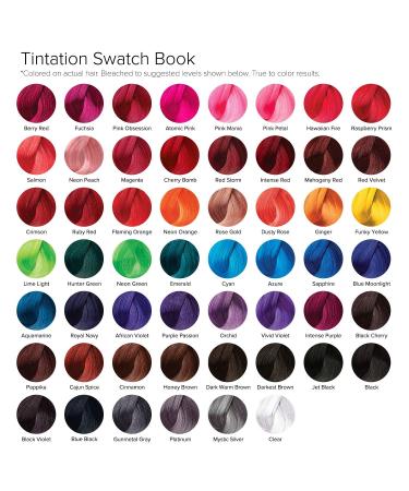 Kiss Tintation Funky Yellow Semi-Permanent Hair Color 5oz - Buy Online on GoSupps.com