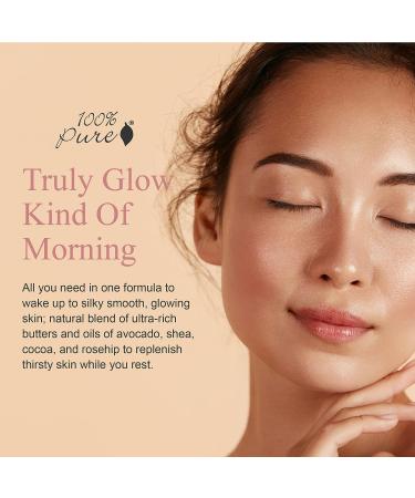 100% PURE Multi-Vitamin + Antioxidants Night Cream - Vitamin C & Retinol Moisturizer for Anti-Aging - 1.5 oz - Buy Online on GoSupps.com
