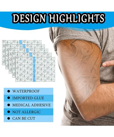 Waterproof Transparent Stretch Bandage Cover 6x10 Inches - Pack of 36 - Buy Online on GoSupps.com