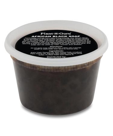 Raw African Shea Butter & Black Soap Combo Set - 100% Pure Unrefined Grade A - Natural Skin & Hair Care from Ghana - Aids Eczema Psoriasis Stretch Marks - 8 oz - Buy Online on GoSupps.com